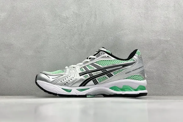 Asics Gel-Kayano 14 Silver Blue Running Shoes - 37