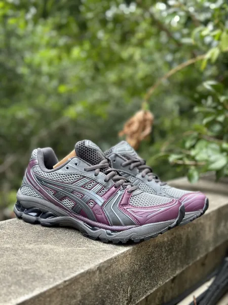 Asics Gel-Kayano 14 Silver Blue Running Shoes - 32