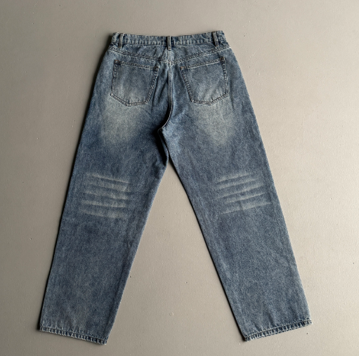 Deep Blue Yellow Label