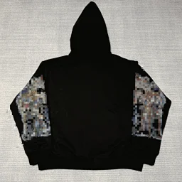 thumbnail for sup jack sweatshirt black purple blue