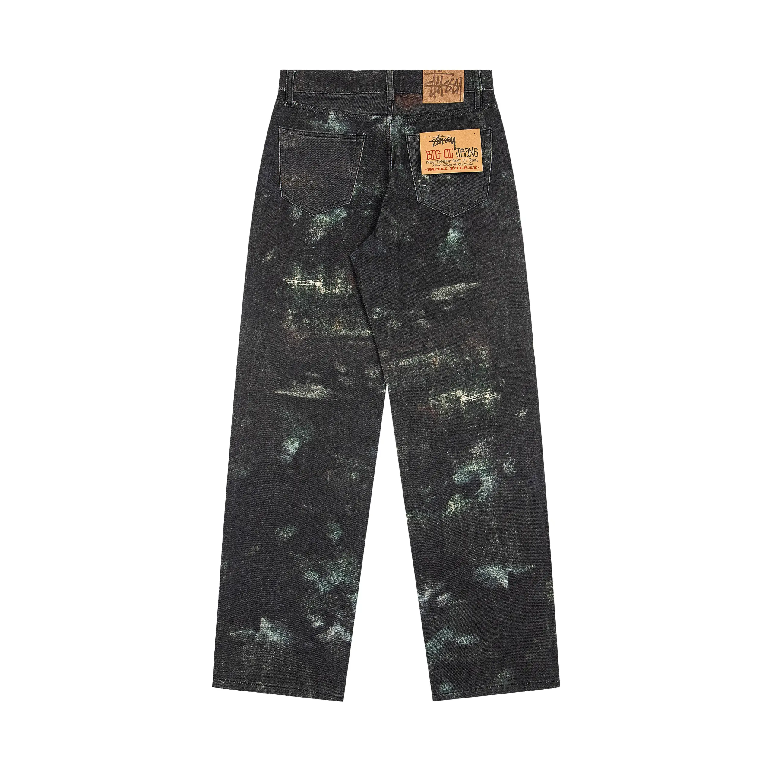 Stussy FW24 BIG OL' JEAN STENPAT CAMO Relaxed Multi-Pocket