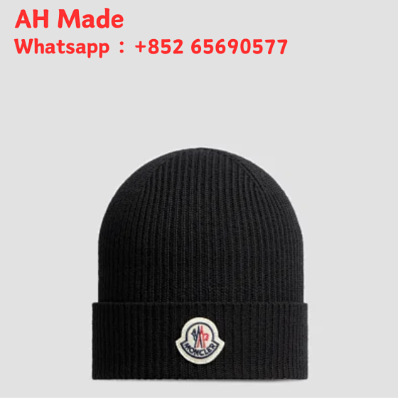 Mo*cler Knit Beanie Hat with NFC