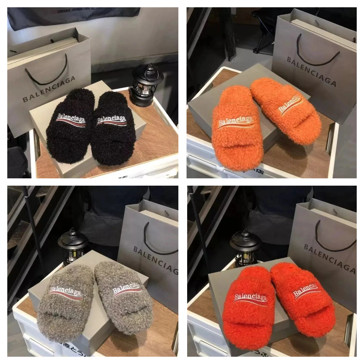 Fashionable Plush Slippers-SSY