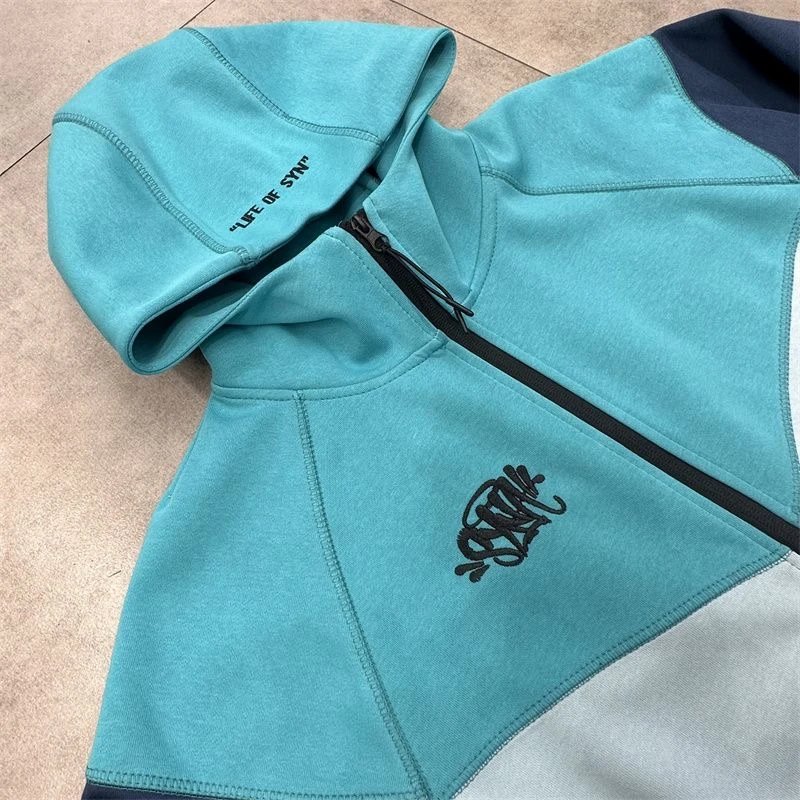 Stone Island Shadow Project Tech Fleece Hooded Jacket Mint Green - 27