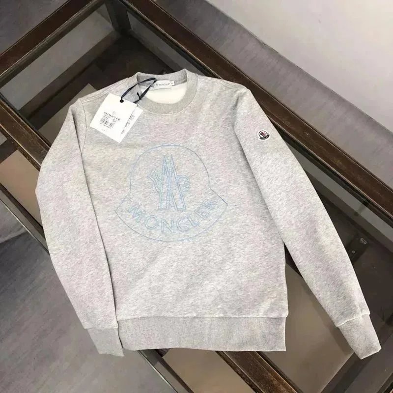 Moncler Hoodies & Sweatshirts YHH10N crewneck logo sweatshirt — 0415020CF
