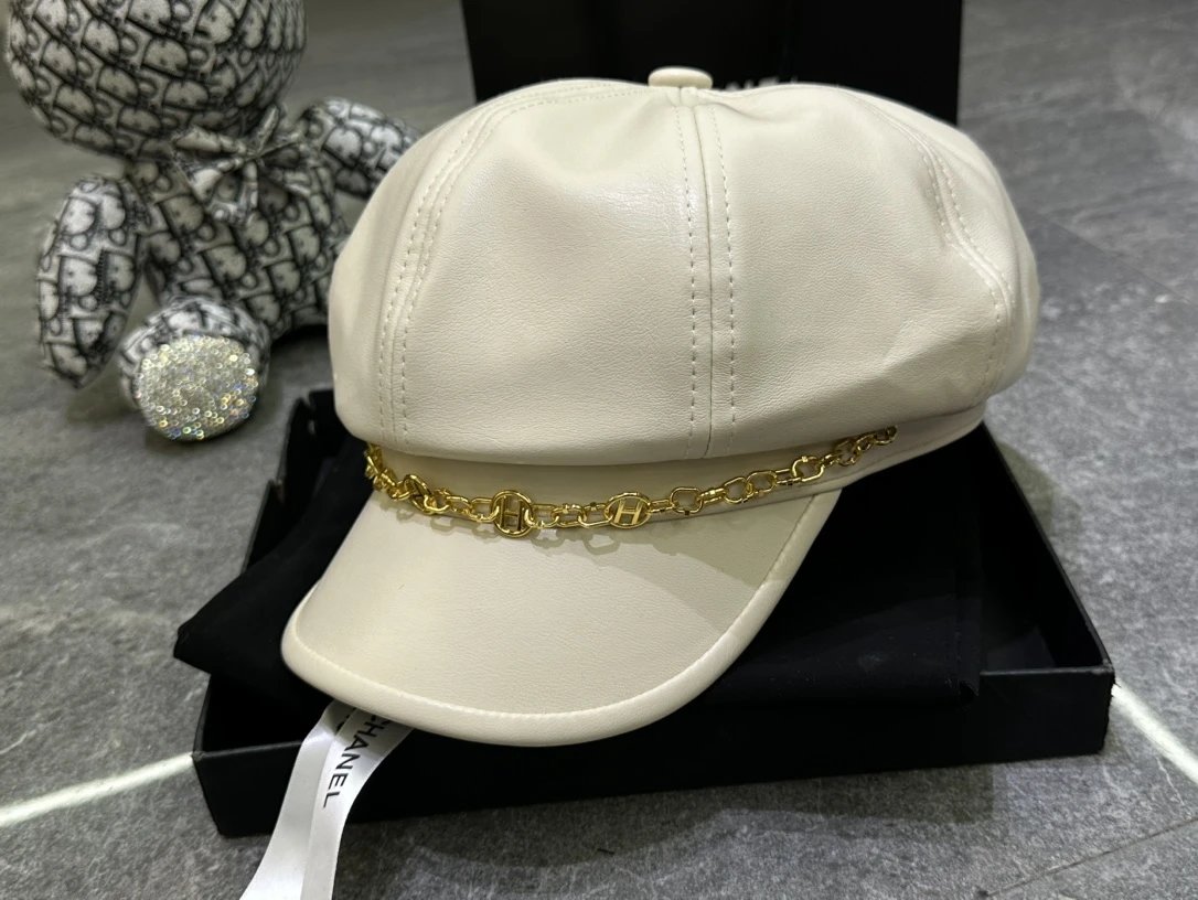 Hermès Paris Cap Black Hat - 9