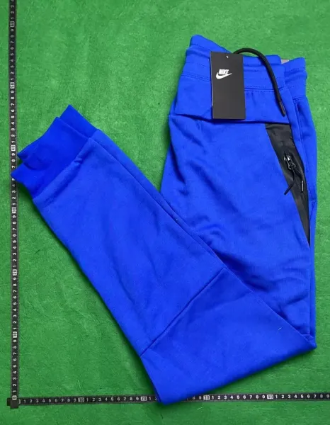 Nike Tech Fleece Joggers Royal Blue Sweatpants - 1