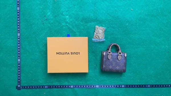Louis Vuitton Mini Speedy Bag Monogram Purple Handbag - 1