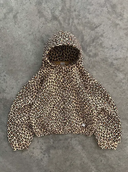 Leopard Print Wide-Leg Pants - 5