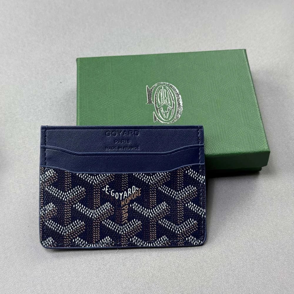 Goyard Saint-Honoré Card Holder Gray - 13