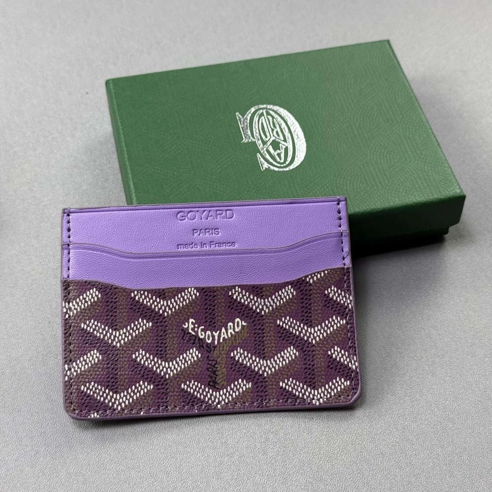 Goyard Saint-Honoré Card Holder Gray - 10