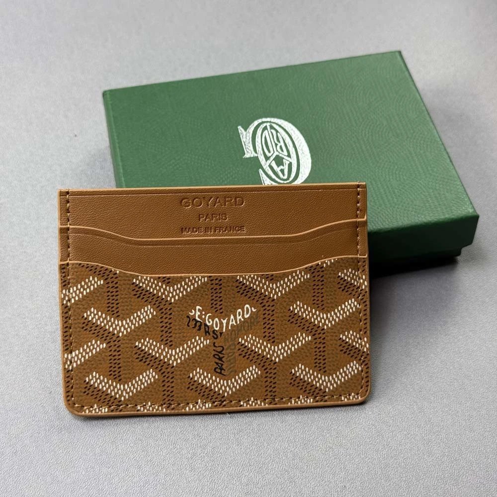 Goyard Saint-Honoré Card Holder Gray - 12