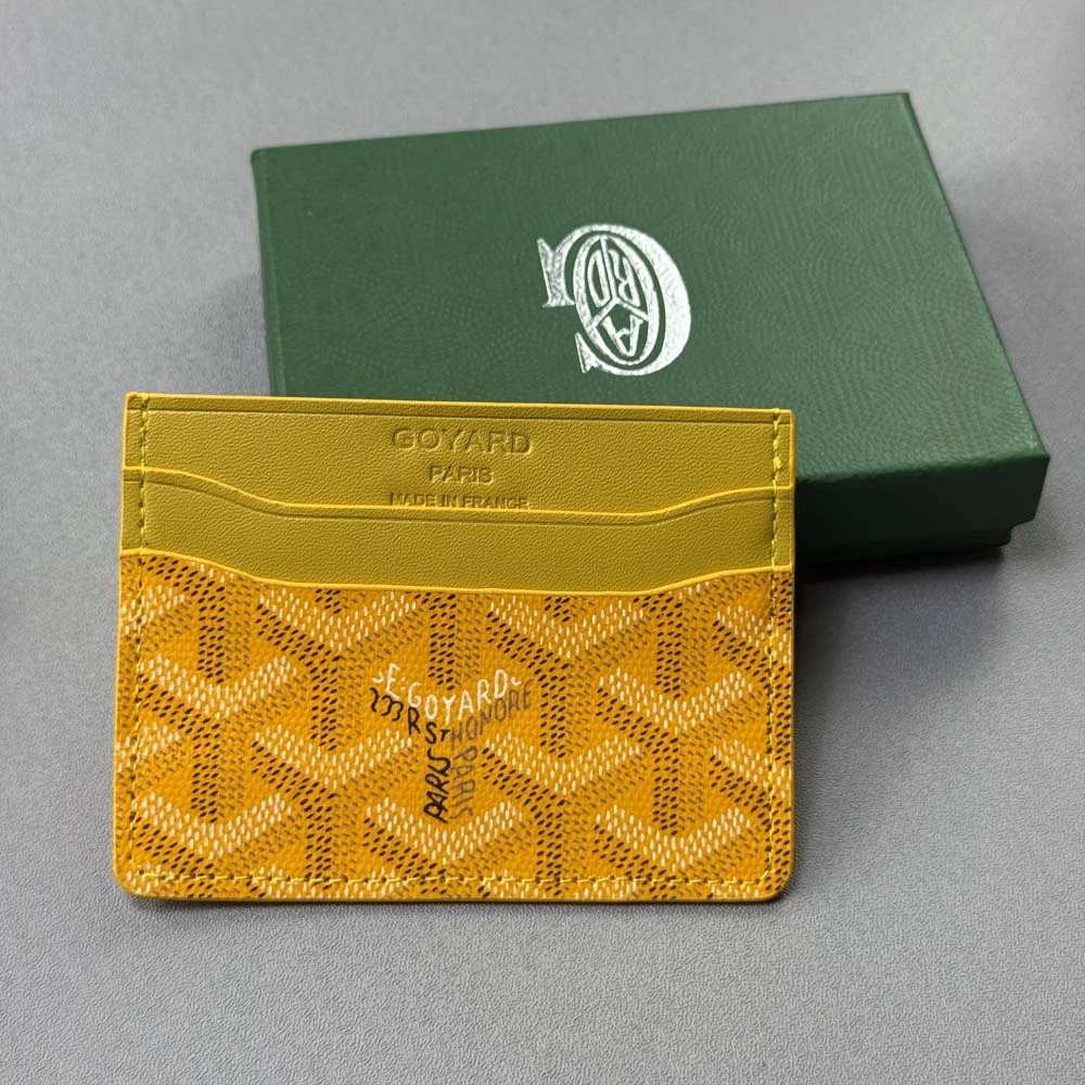 Goyard Saint-Honoré Card Holder Gray - 15