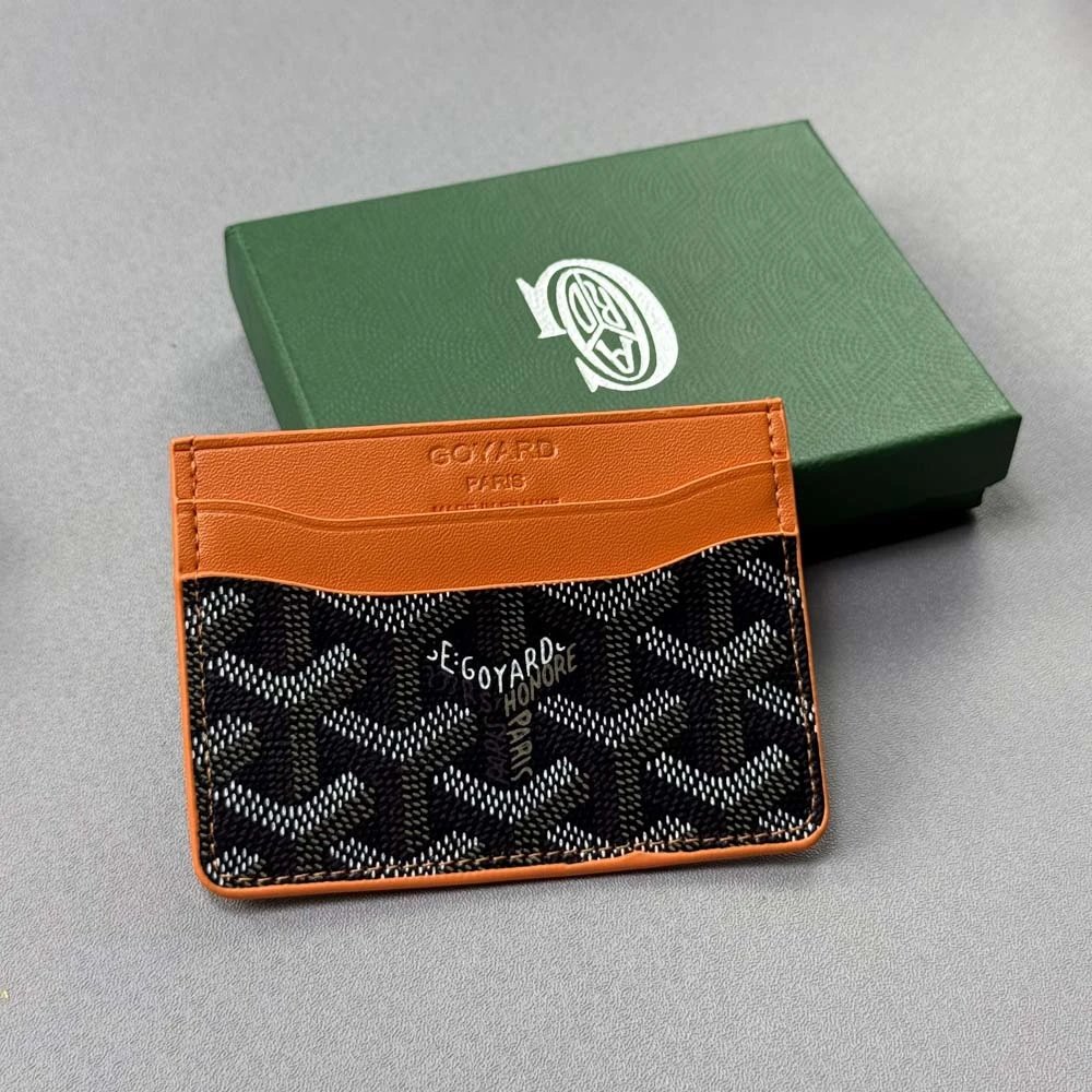 Goyard Saint-Honoré Card Holder Gray - 9