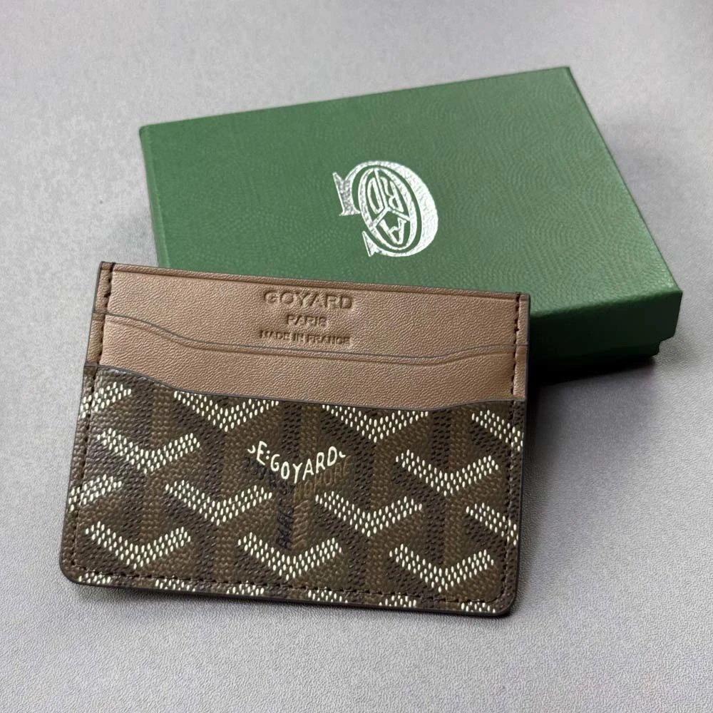 Goyard Saint-Honoré Card Holder Gray - 14