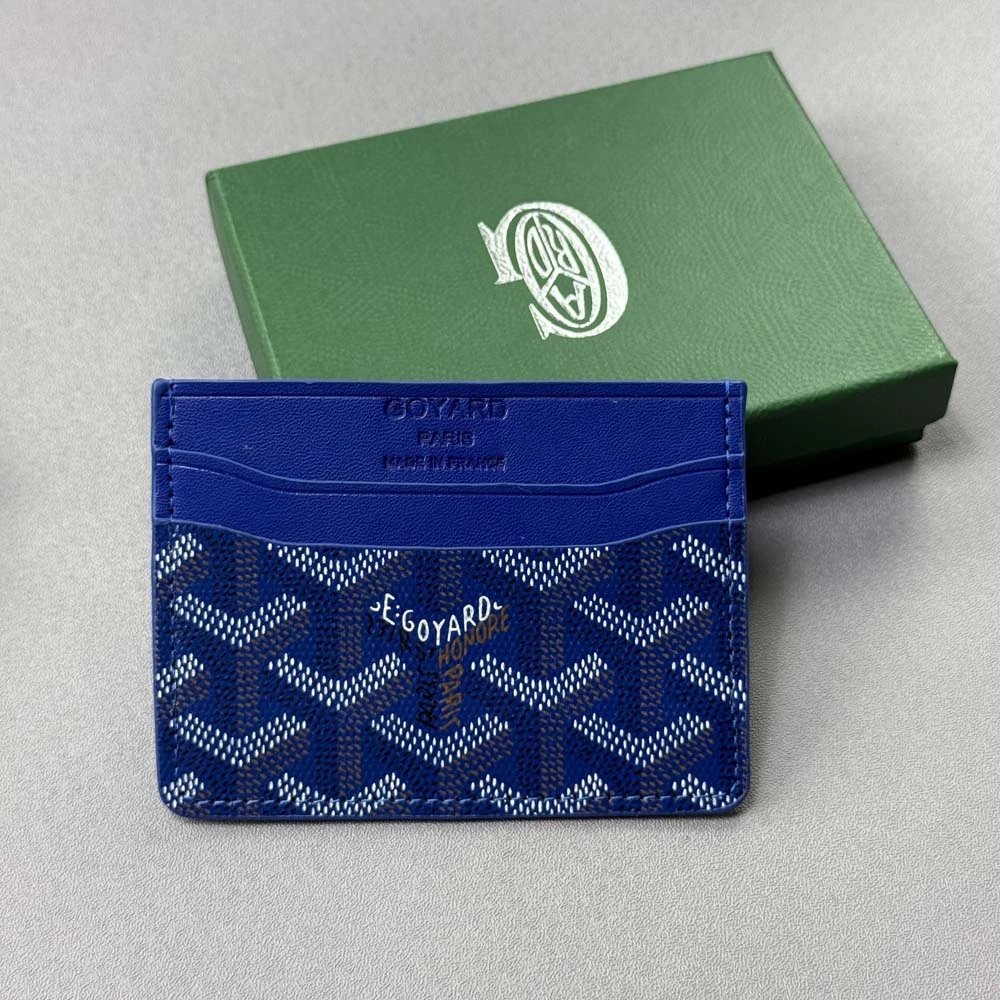 Goyard Saint-Honoré Card Holder Gray - 5