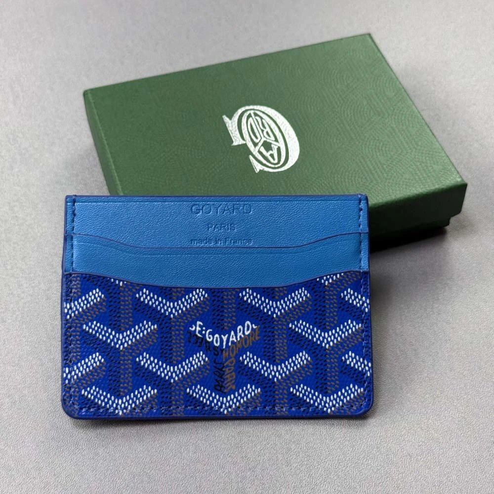 Goyard Saint-Honoré Card Holder Gray - 7