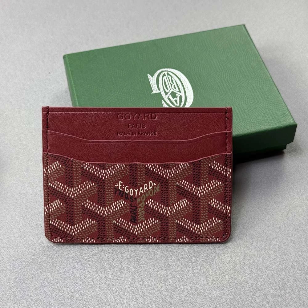 Goyard Saint-Honoré Card Holder Gray - 11