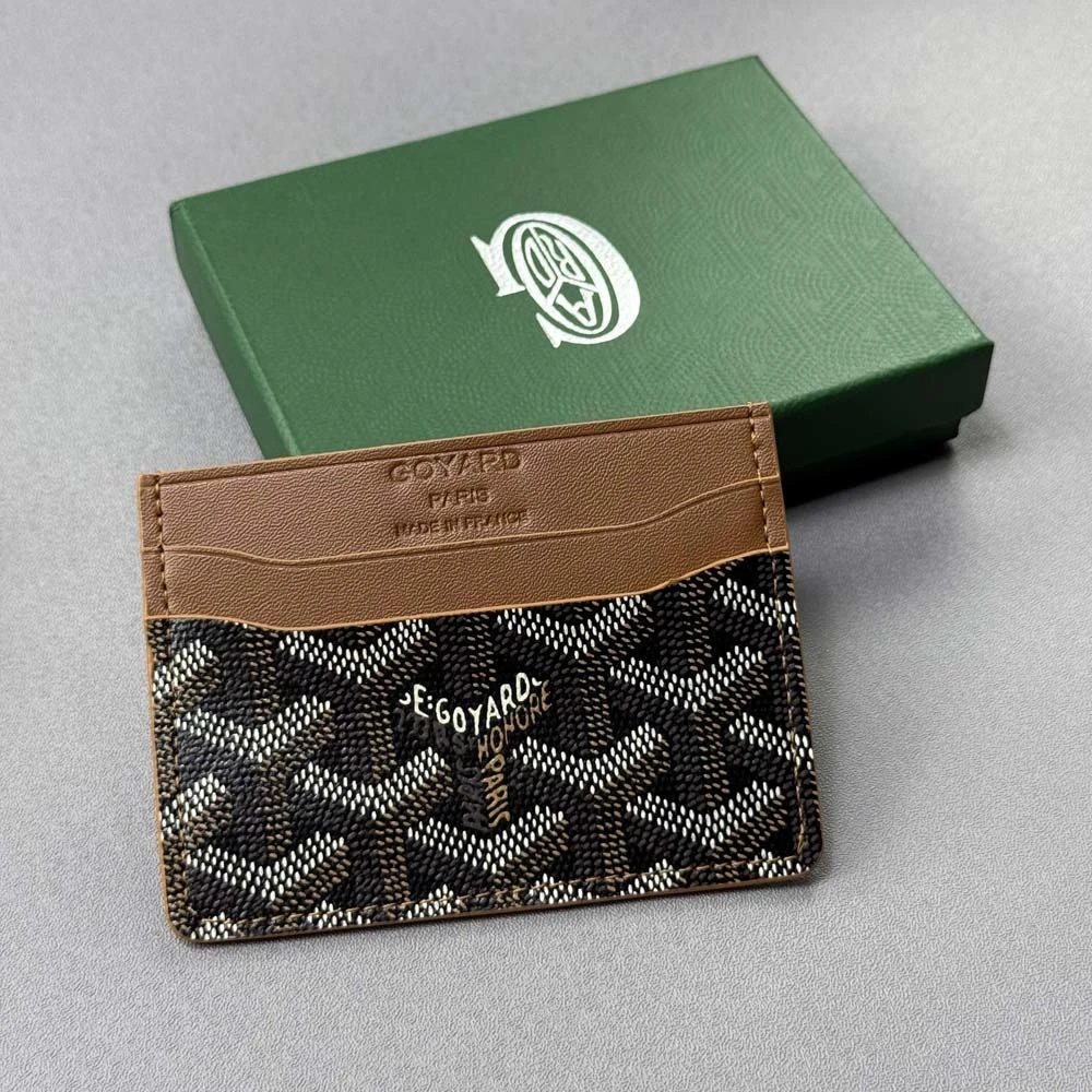 Goyard Saint-Honoré Card Holder Gray - 6