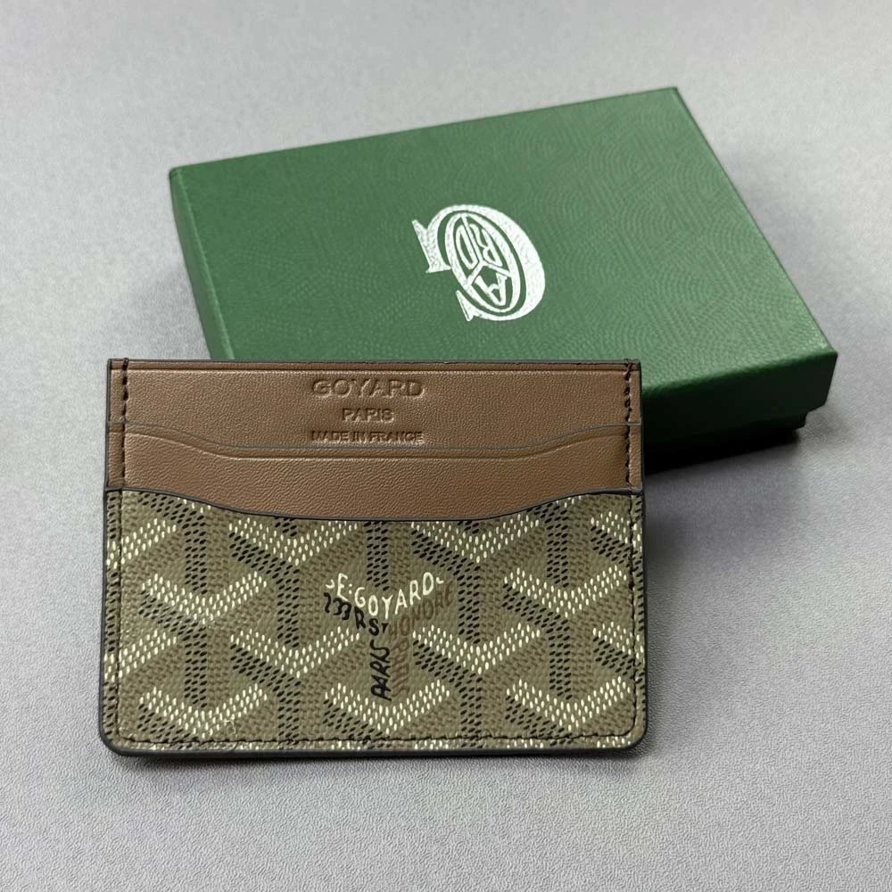 Goyard Saint-Honoré Card Holder Gray - 8