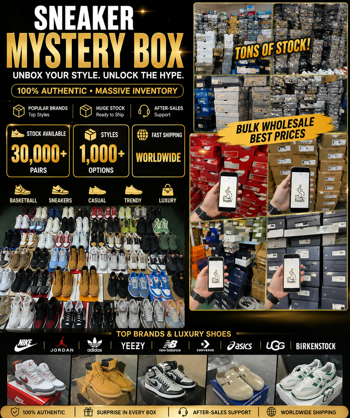Benefits: shoes Blind Boxes  https://hushbuy.x.yupoo.com/albums/231785550?uid=1&isSubCate=fals