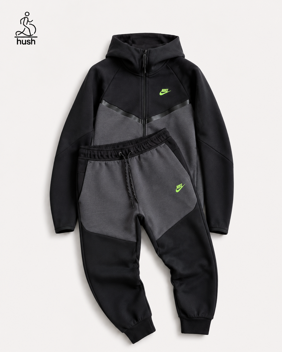 Black Grey Green Label Set