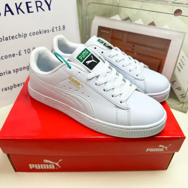 Puma Suede White Sneakers - 1