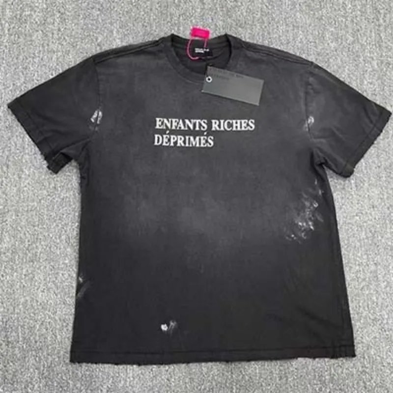Oversized American Print Short Sleeve T-Shirt