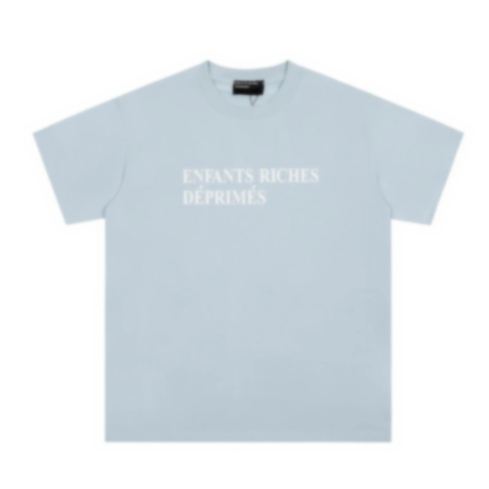 Basic Slogan Haze Blue