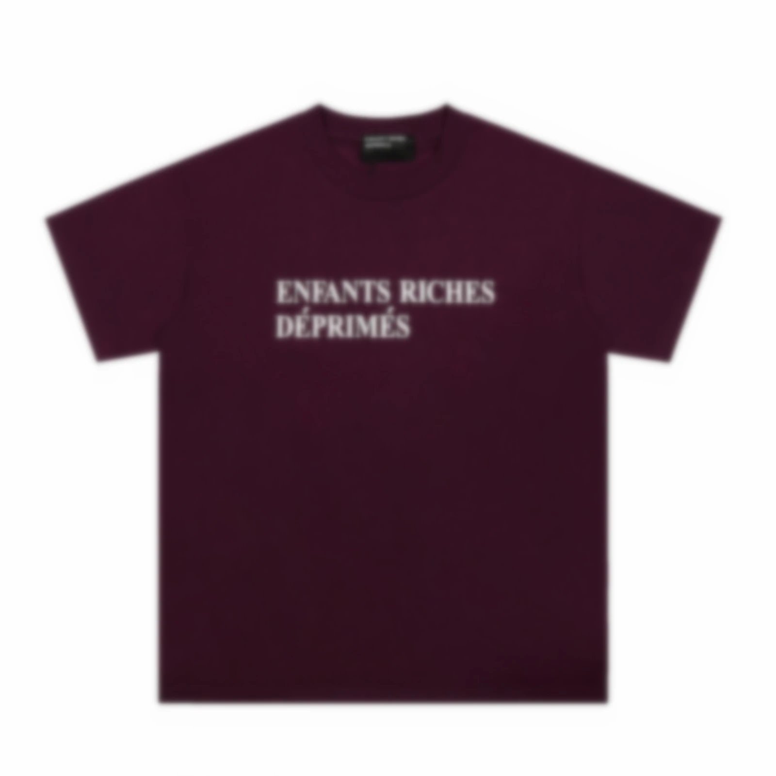 Basic Slogan Dark Purple