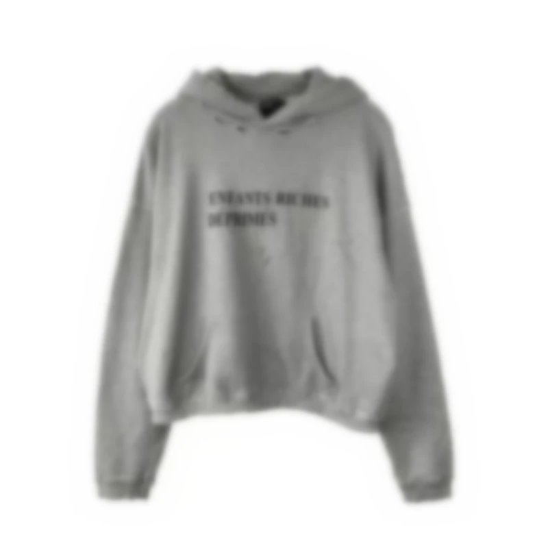 Gradient Tie-Dye Casual Hoodie Washed
