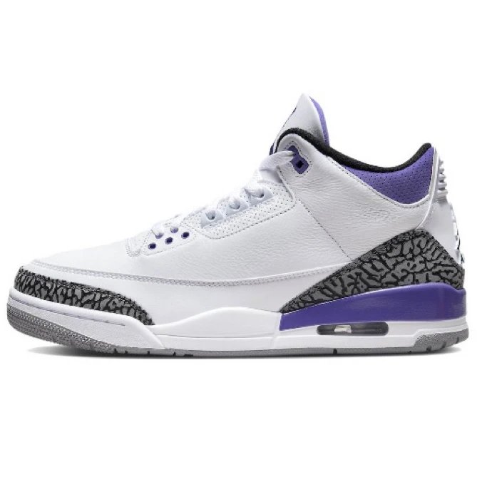A3 White Purple