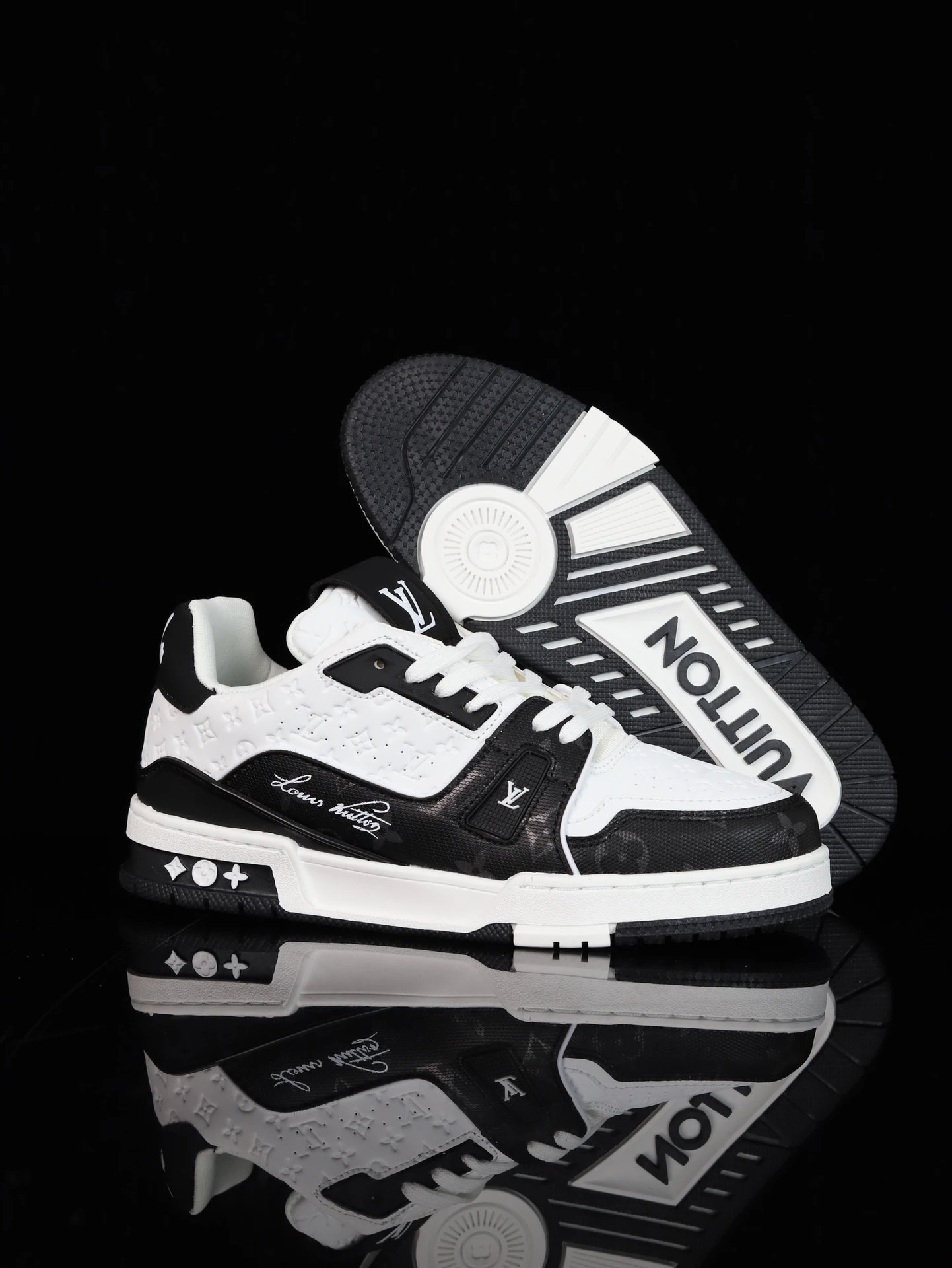 Louis Black and White Collaboration