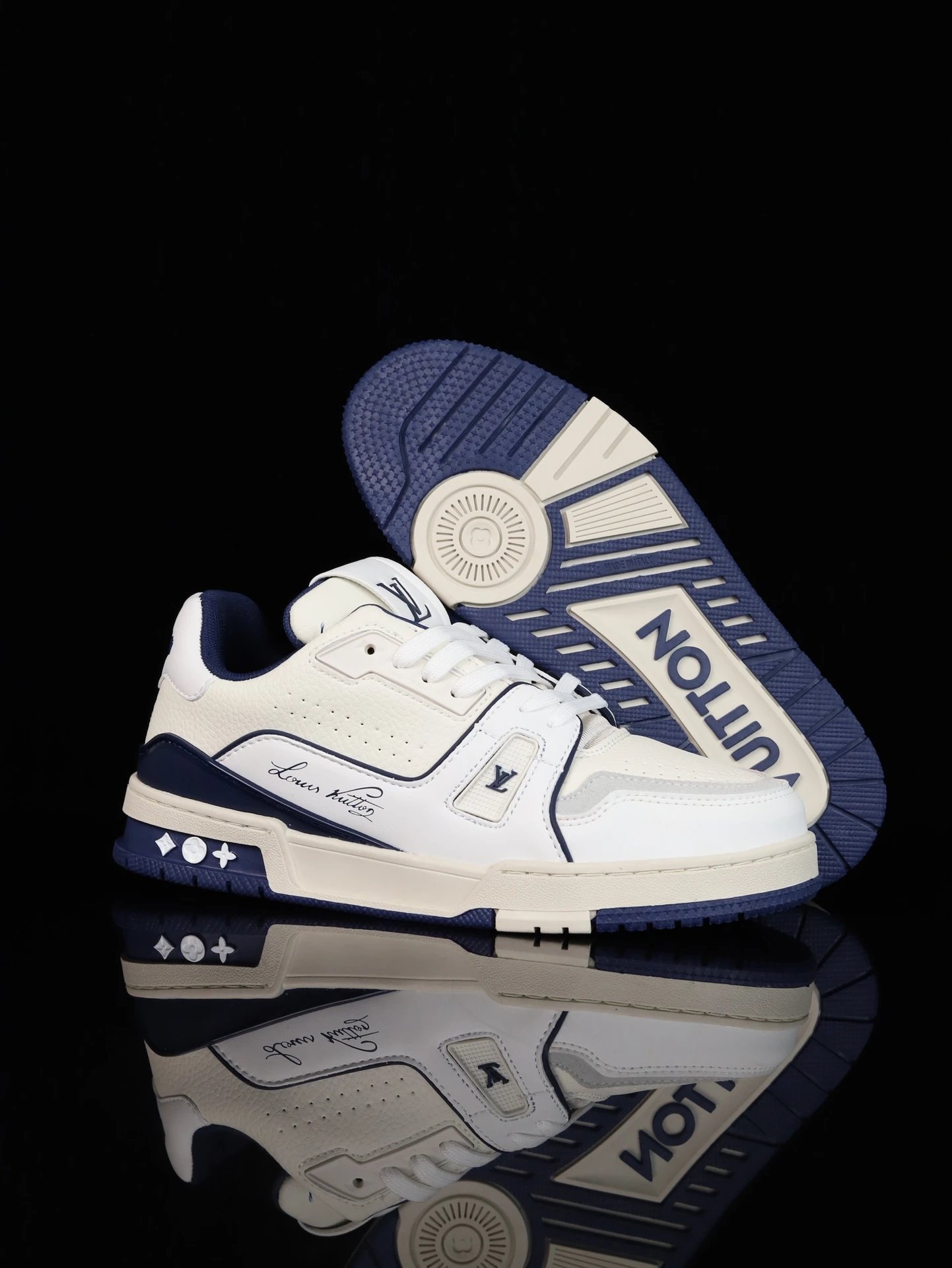 Louis White Blue Collaboration
