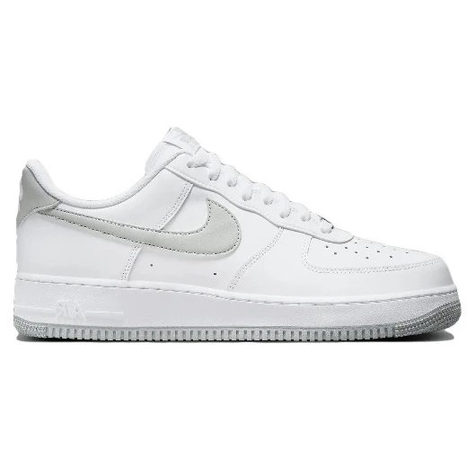 AF White Grey Swoosh Sole