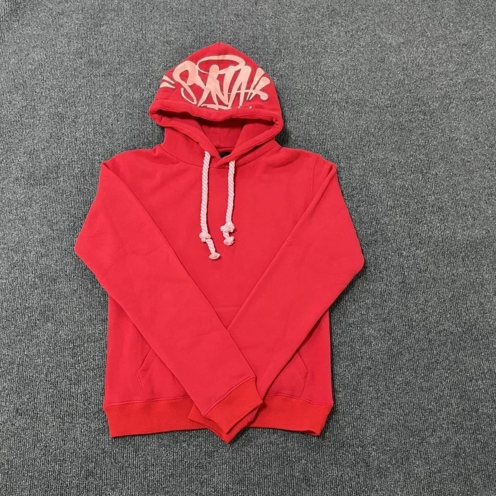 T03-Sweatshirt【Red Print Pink】