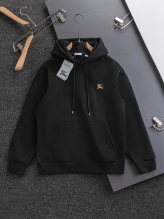 Burberry Hoodies & Sweatshirts Check-Lined Zip-Up Hoodie — 22