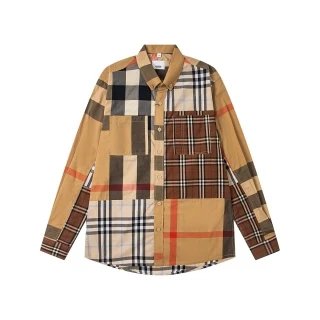 Burberry Hoodies & Sweatshirts Check-Lined Zip-Up Hoodie — 17