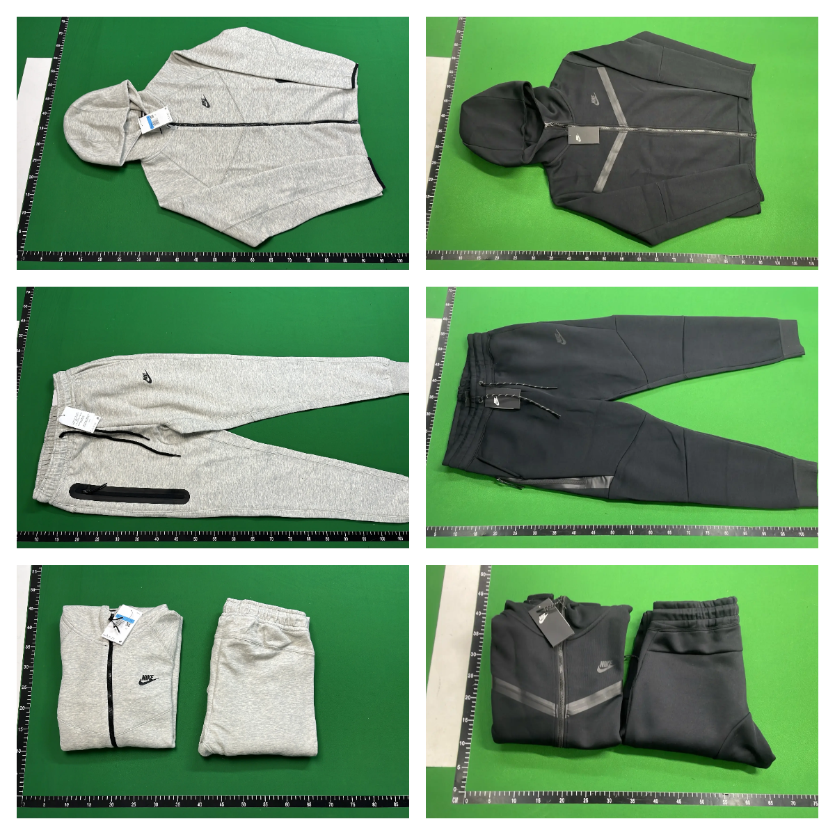 Design Light Green Hooded Tracksuit Set - 4