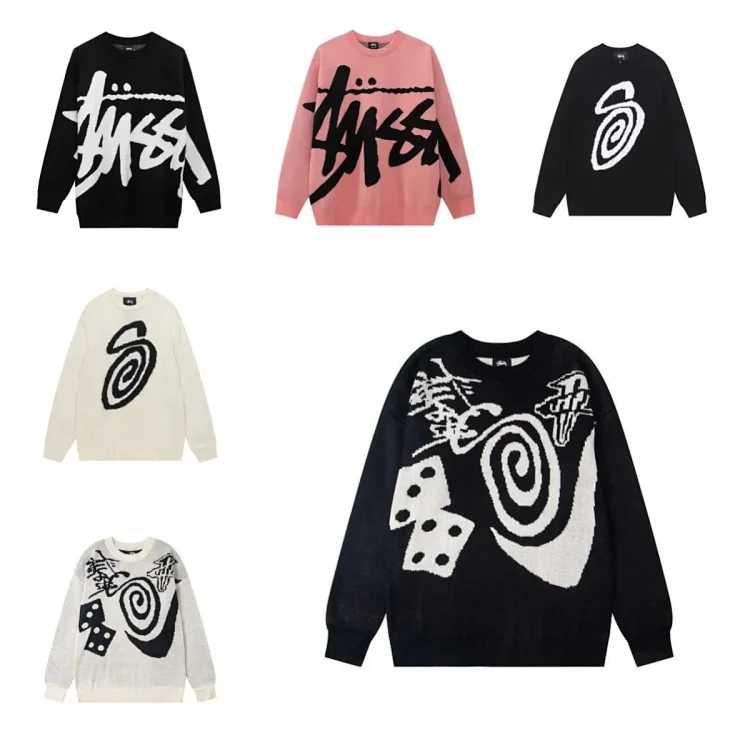 Stussy Graffiti Spiral Sweater [35 styles]