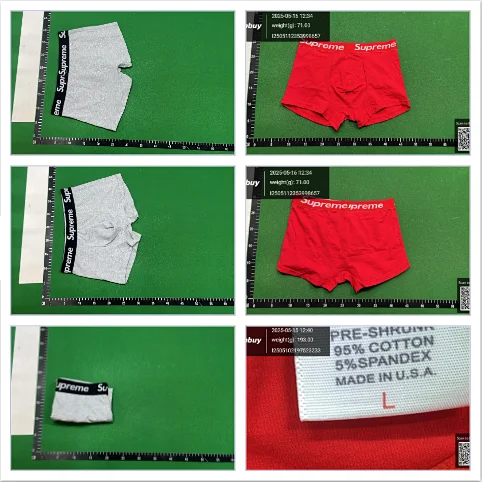 Supreme Underwear Logo Waistband Boxer Briefs product detail image 4