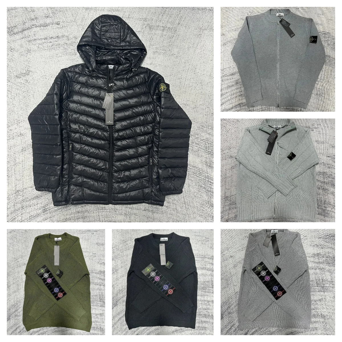Stone Island Down Jacket & Swe