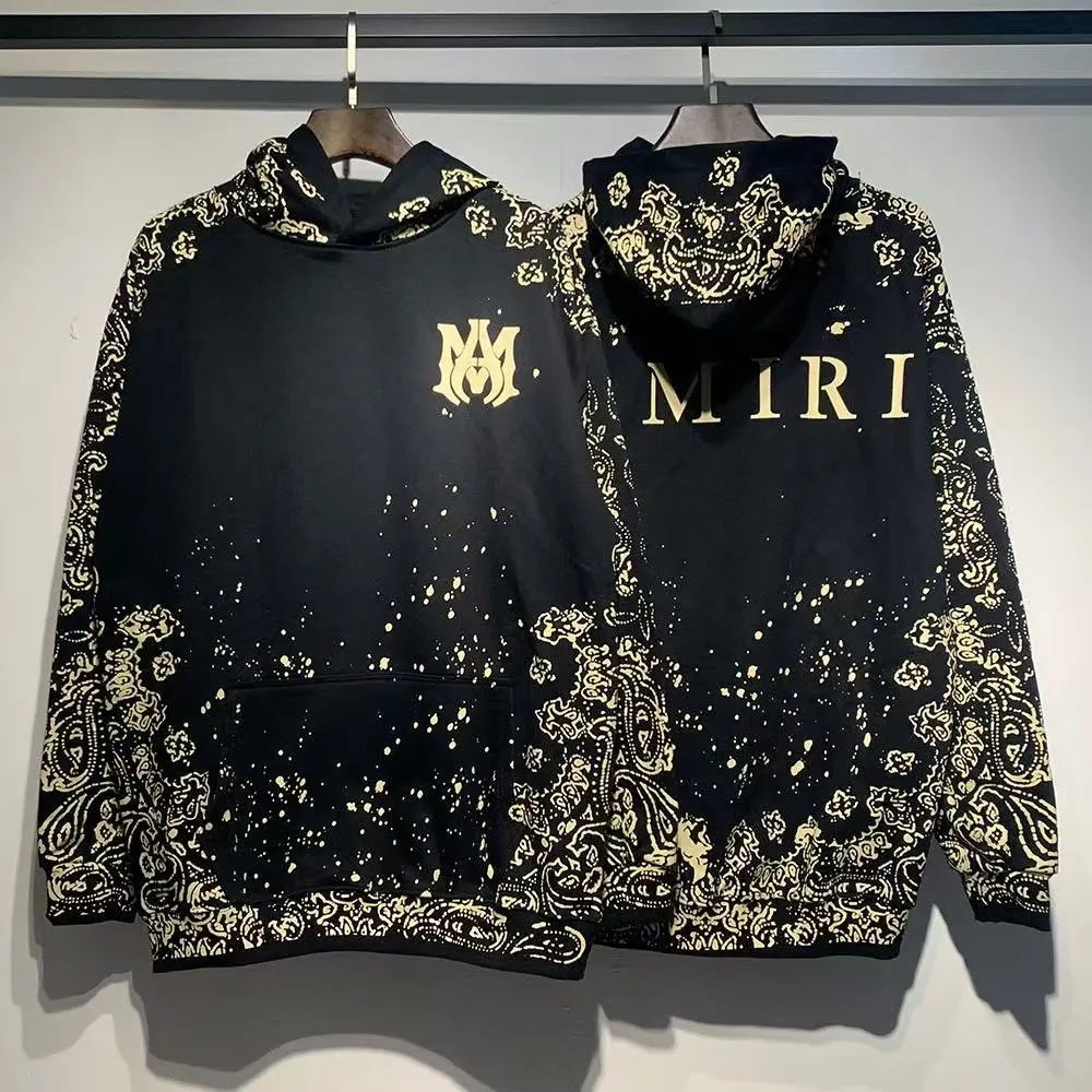 Amiri Dove Print White Hoodie - 2