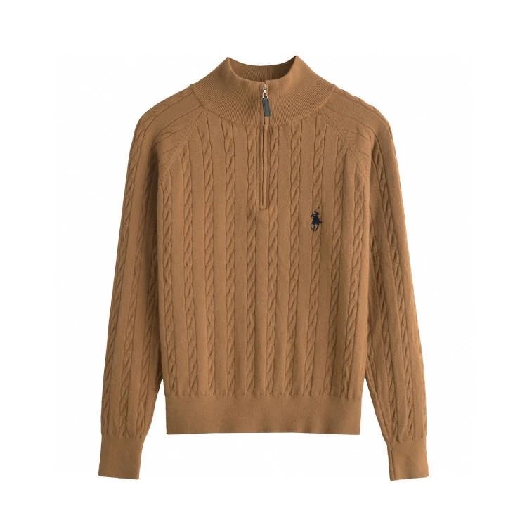 Cable Knit Sweater | Khaki