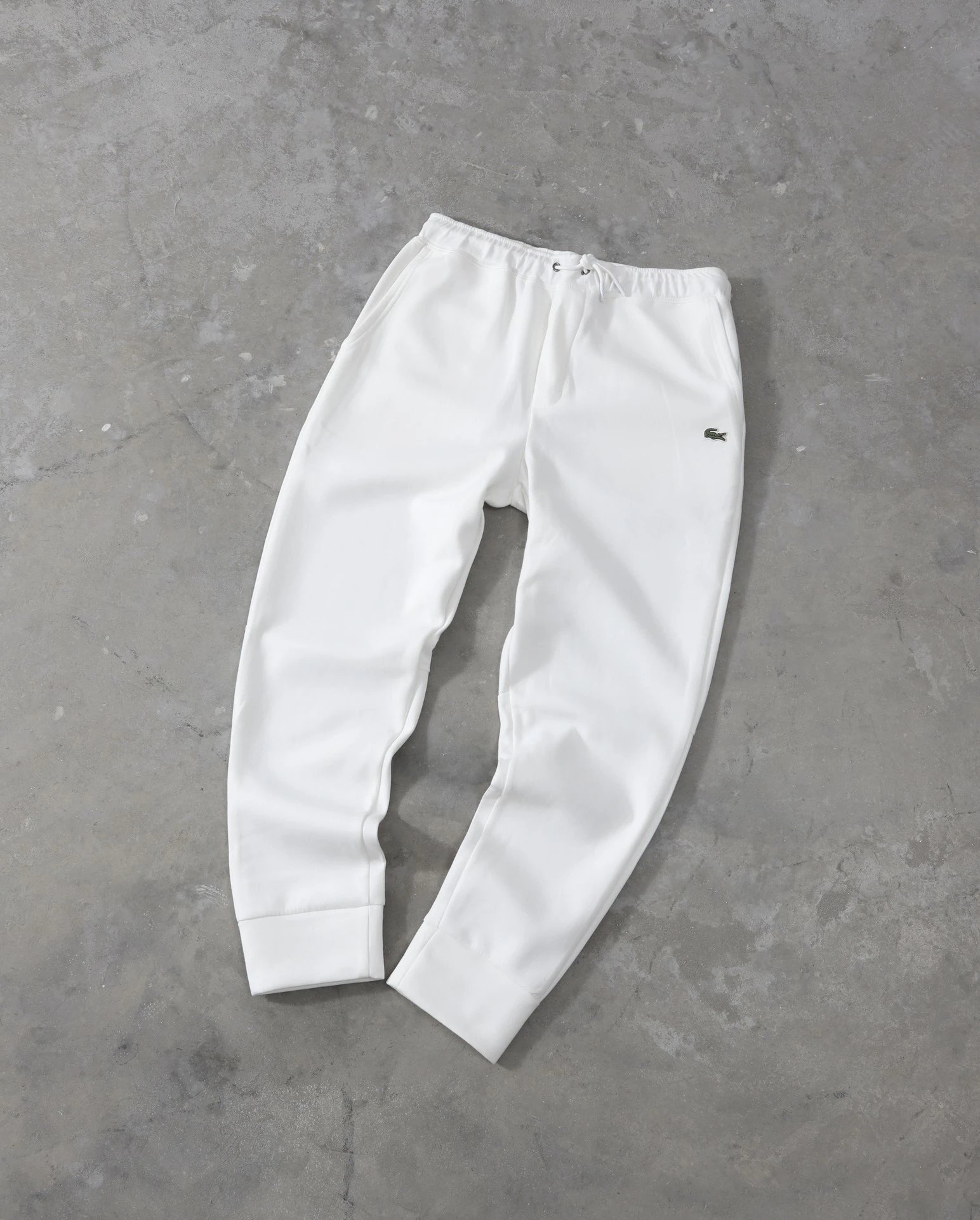 Basic Logo Waist Pants | White