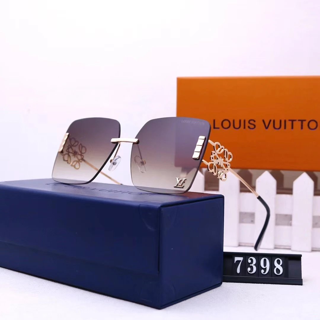 Louis Vuitton Monogram Gradient Pink Aviator Sunglasses - 18