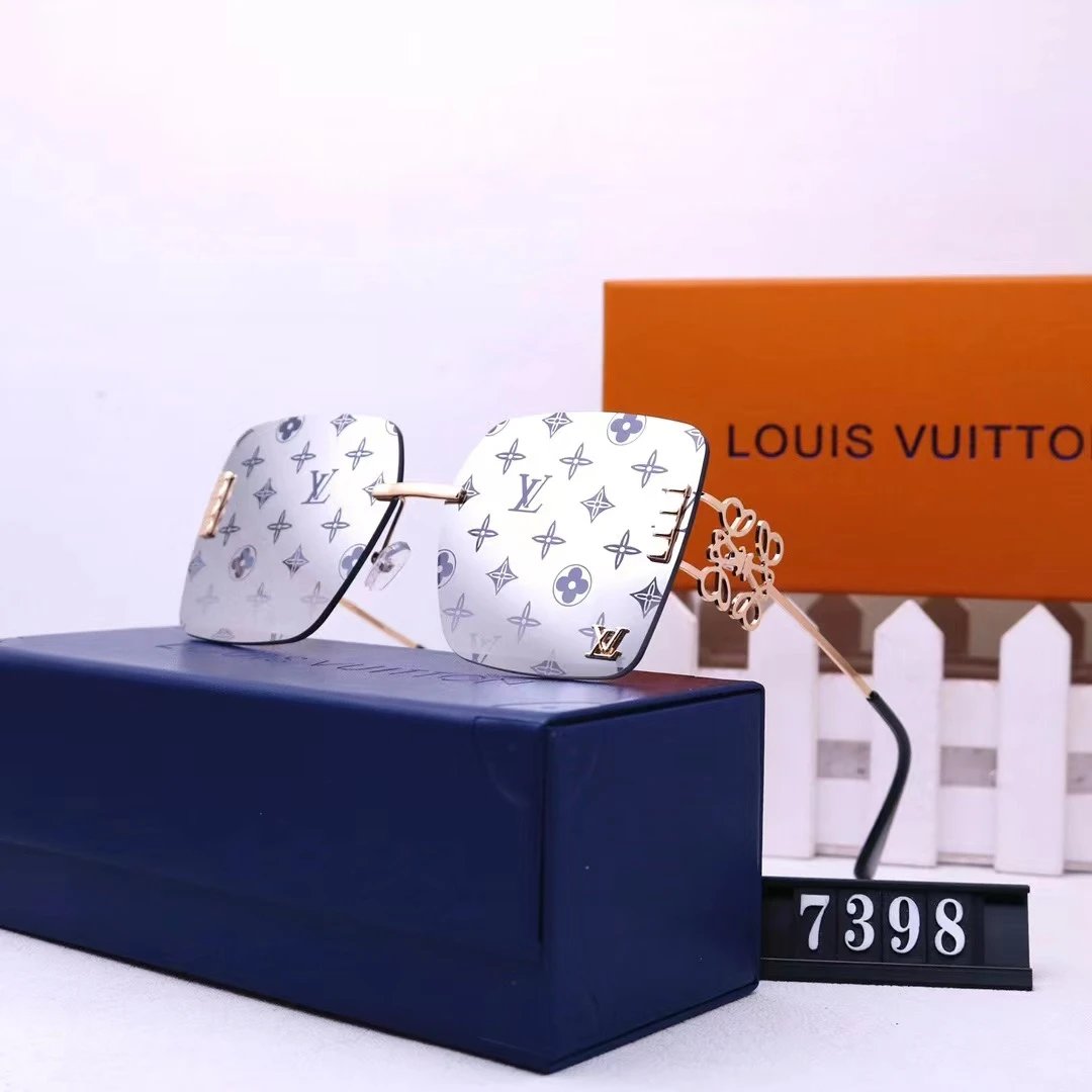 Louis Vuitton Monogram Gradient Pink Aviator Sunglasses - 13