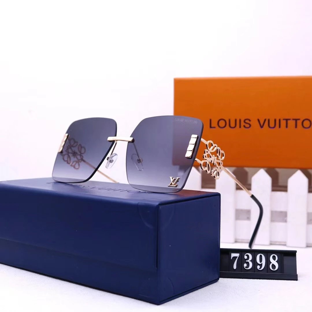 Louis Vuitton Monogram Gradient Pink Aviator Sunglasses - 12