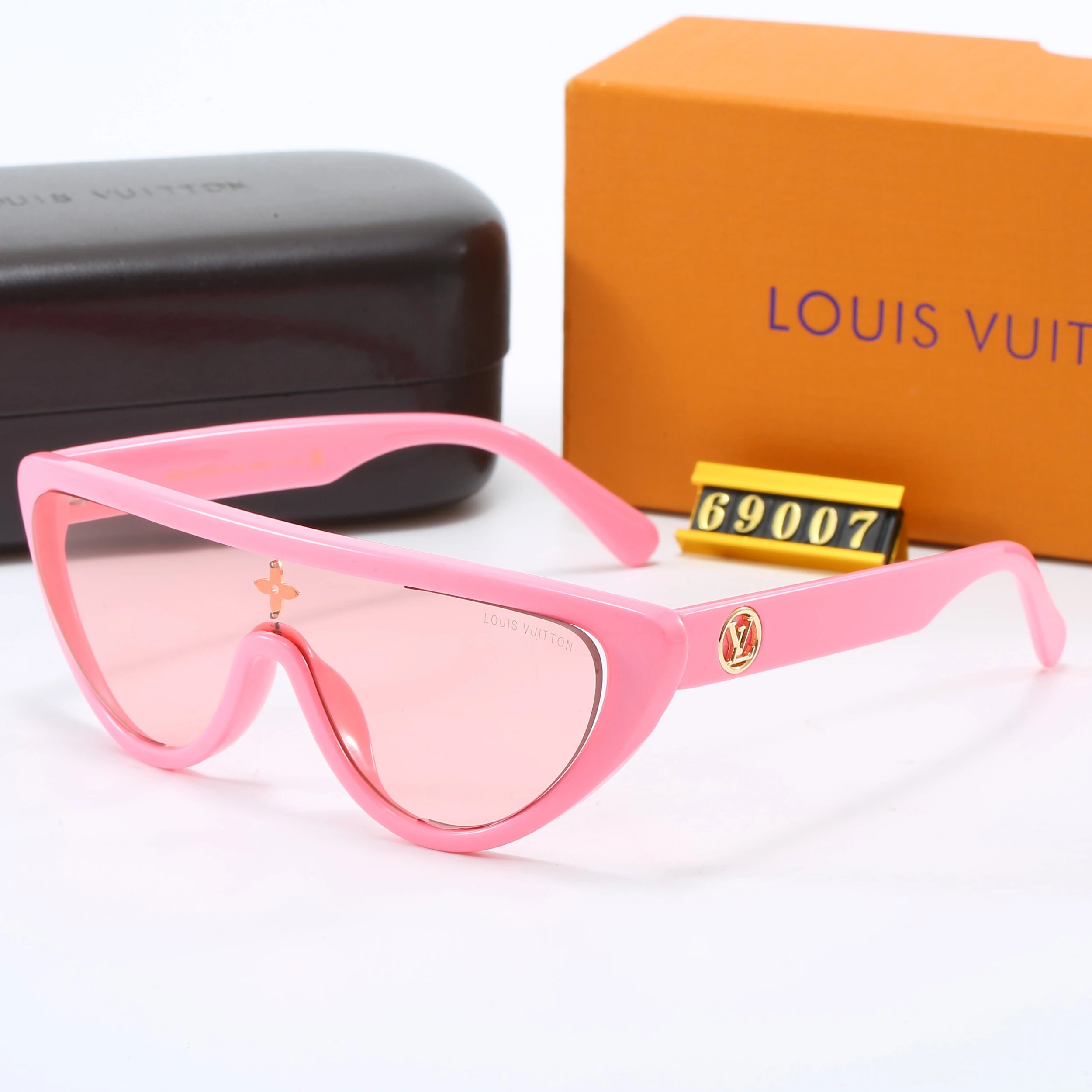 Louis Vuitton Monogram Shield Sunglasses White - 16