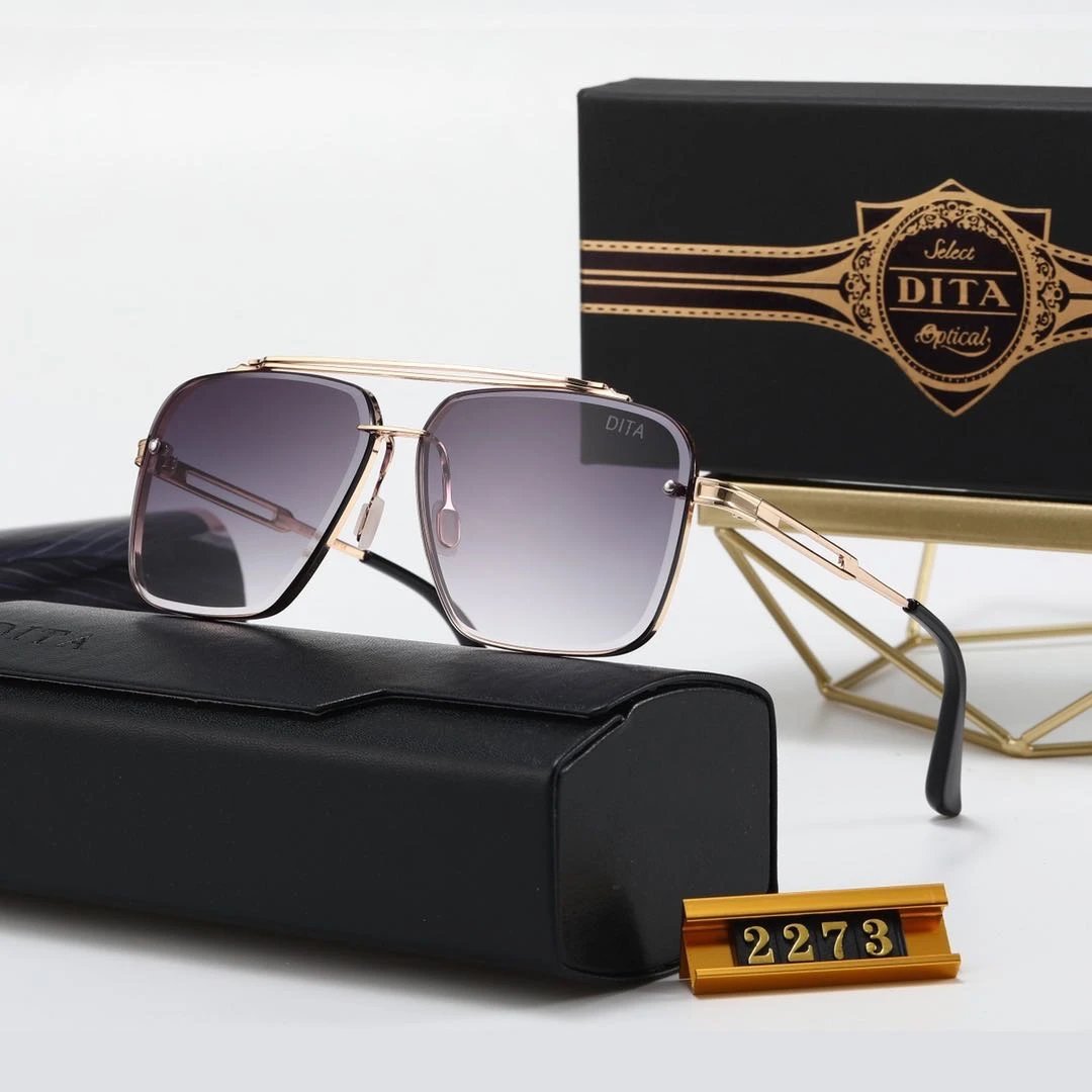 DITA 7391 Black Gradient Aviator Sunglasses - 12